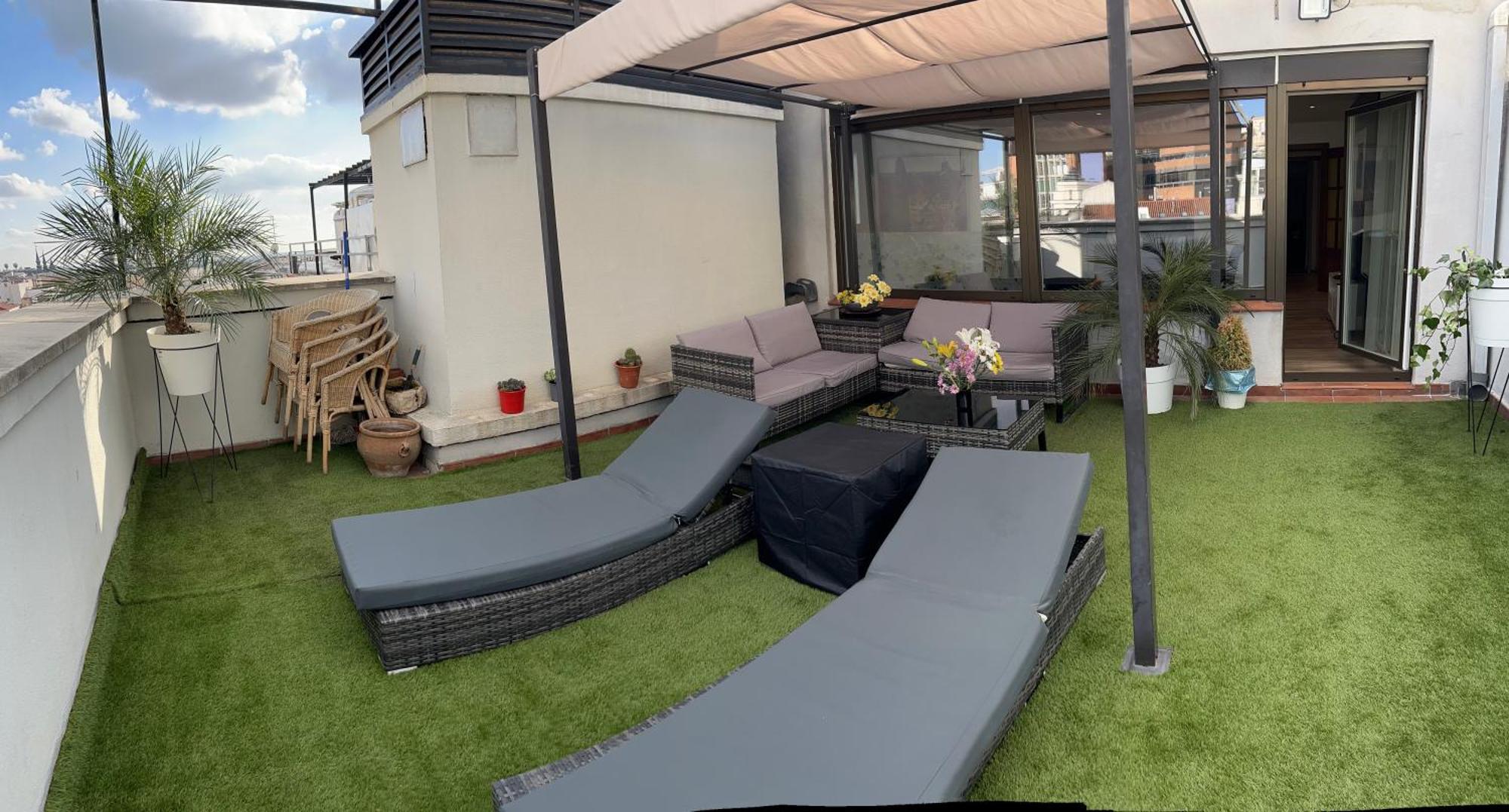 Penthouse Madrid View Apartment Exterior foto