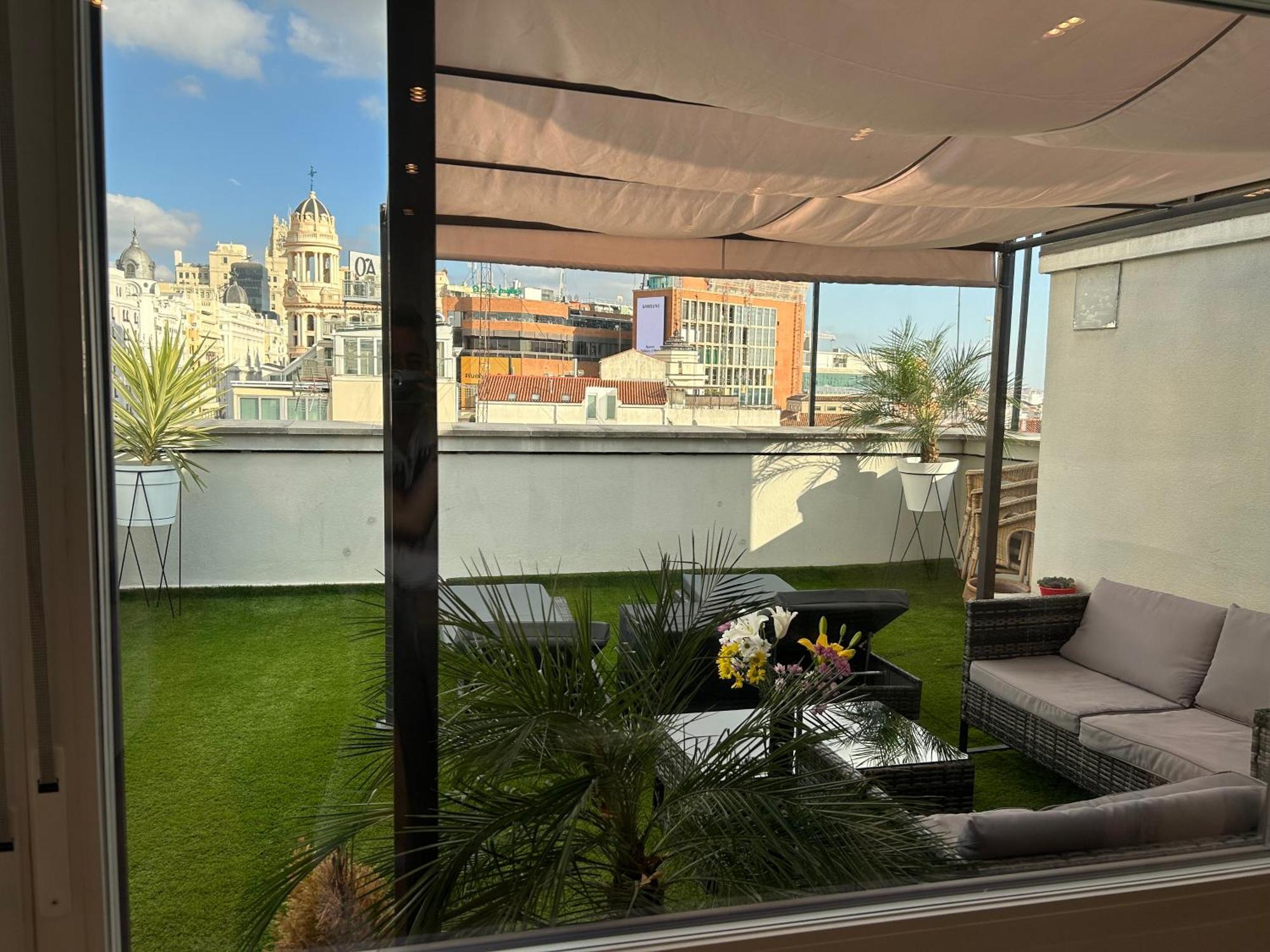 Penthouse Madrid View Apartment Exterior foto