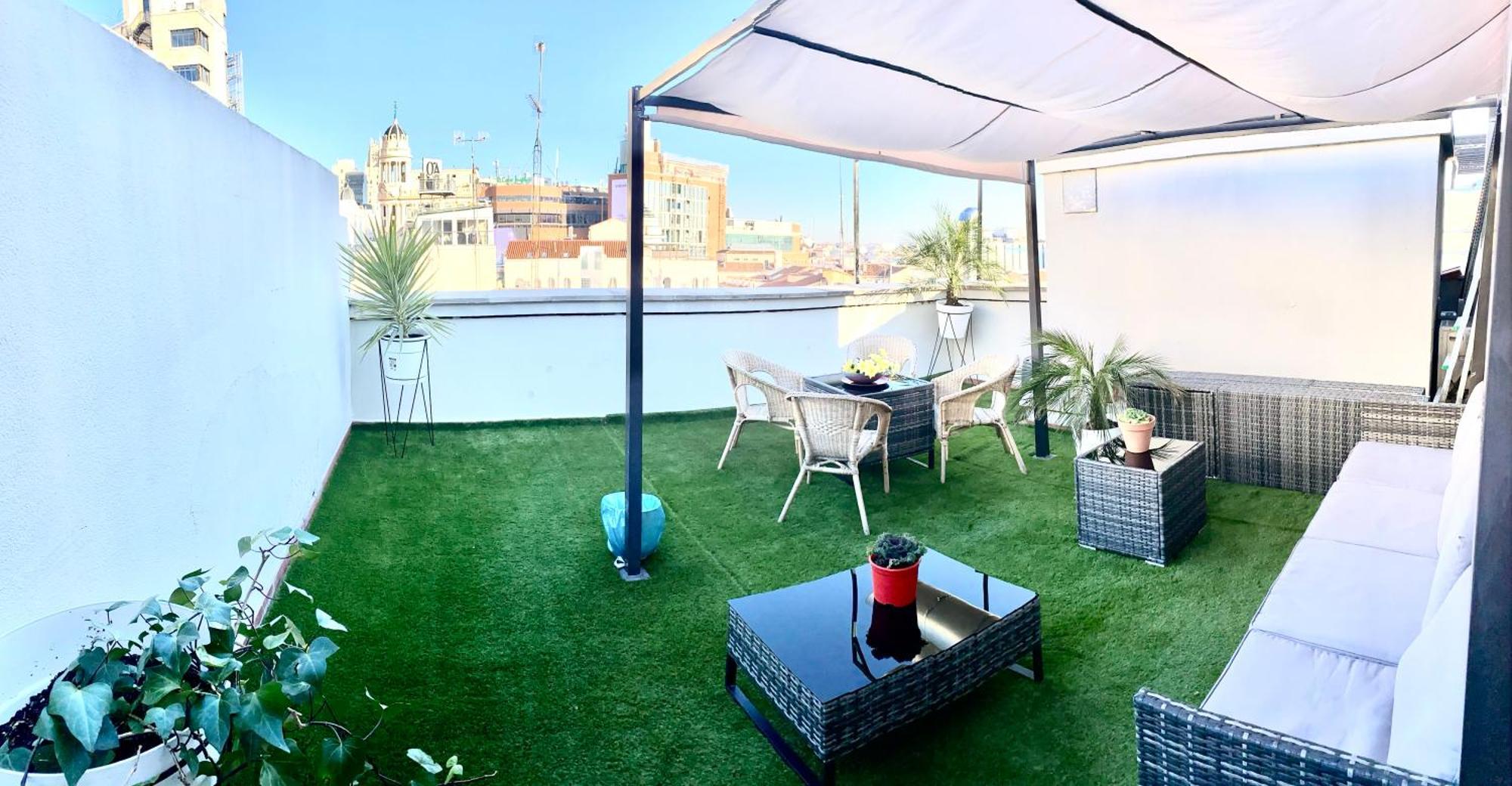 Penthouse Madrid View Apartment Exterior foto